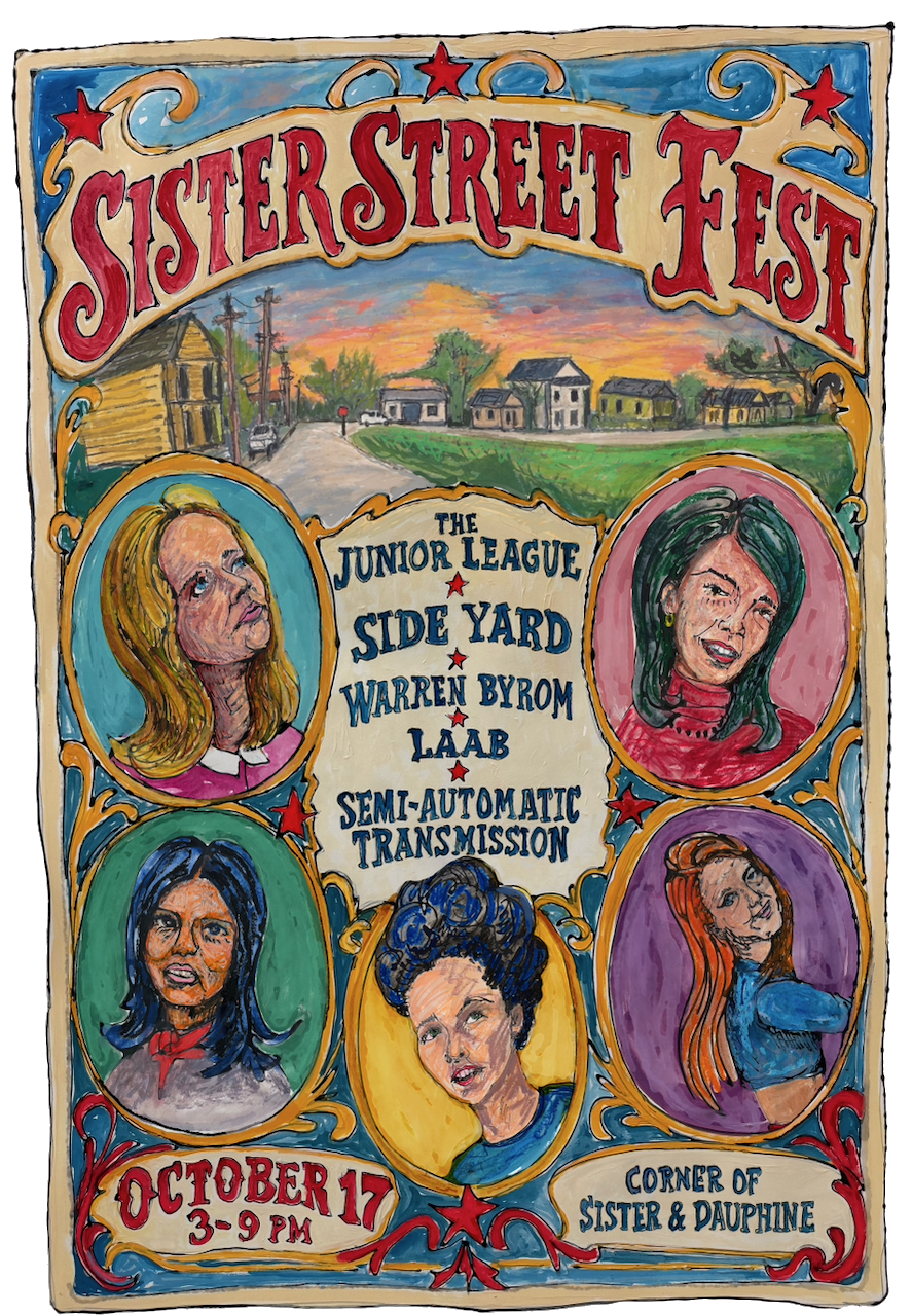 October 17, 2026 on the Sister Street Stage