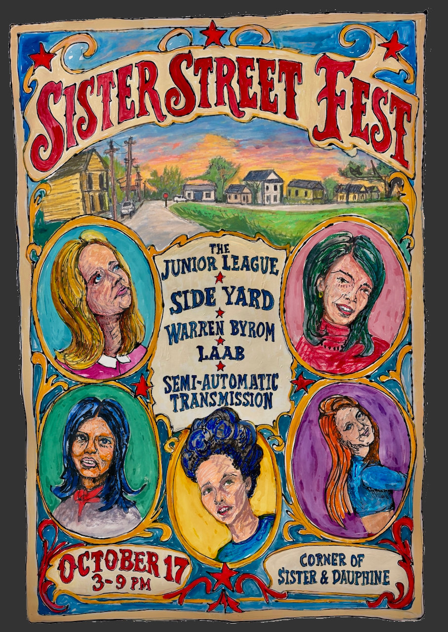 October 17, 2026 on the Sister Street Stage